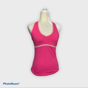 ALO YOGA | pink athletic tank top women’s size smal
